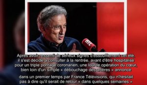 Michel Drucker, opéré à cœur ouvert _ « Je vais de mieux en mieux »