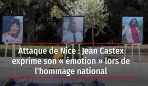 Attaque de Nice : Jean Castex exprime son « émotion » lors de l'hommage national