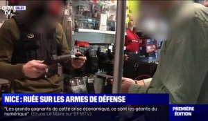 Une armurerie de Nice vend en moyenne quatre fois plus d'armes de défense depuis le dernier attentat