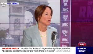 Ségolène Royal: "C'est quand même le quinquennat de la désolation" pour les commerces