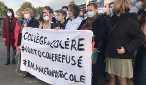 Débrayage au collège Molière