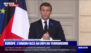 Emmanuel Macron: "Le règlement sur le retrait des contenus terroristes d'Internet dans un délai d'une heure doit être absolument adopté dans les semaines à venir"