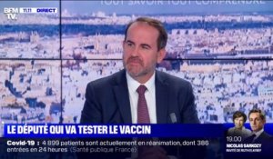 Le député Hervé Saulignac raconte sur BFMTV pourquoi il se porte volontaire pour tester un vaccin contre le Covid-19