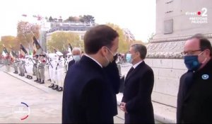 Hollande à Macron  - « Pas trop dur en ce moment  ?» La réaction de Sarkozy est mythique
