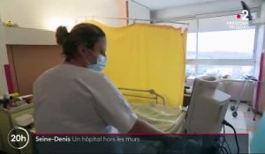 Seine-Saint-Denis : une auberge transformée en hôpital de campagne