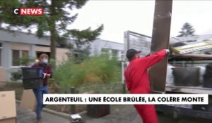 Argenteuil : une école brûlée, la colère monte dans la population