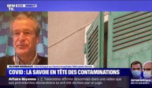 Covid: selon l'infectiologue Olivier Rogeaux, "la météo a surement joué un rôle" dans la hausse des contaminations en Savoie
