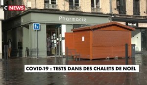 Coronavirus : Saint-Omer transforme les chalets de Noël en centres de dépistage