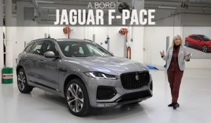 A bord du Jaguar F-Pace (2020)