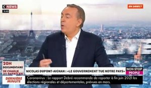 Nicolas Dupont-Aignan invité de "Morandini Live" sur CNews - VIDEO