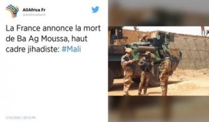 Mali : la France annonce la mort d'un haut responsable jihadiste