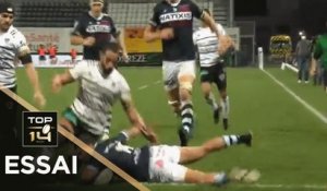 TOP 14 - Essai de Donovan TAOFIFENUA (R92) - Brive - Racing 92 - J9 - Saison 2020/2021