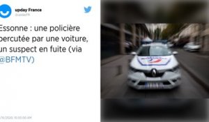 Essonne: une policière grièvement blessée après avoir été percutée par un véhicule en fuite
