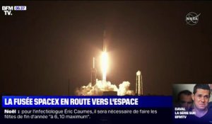 La fusée SpaceX a décollé en direction de l'ISS