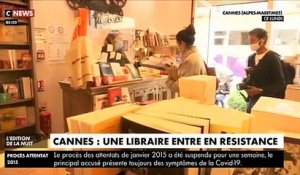 Coronavirus - Rencontre avec cette libraire de Cannes qui refuse de fermer sa boutique et devient le symbole de la contestation