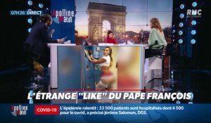 #Magnien, la chronique des réseaux sociaux : L'étrange "like" du Pape François - 18/11