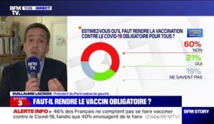 Covid-19: pour Guillaume Lacroix, "la vaccination n'a pas à être obligatoire" mais cette liberté "ne doit pas être sans responsabilité"