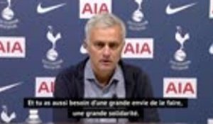 9e j. - Mourinho : "Je suis très content et très fier de mes joueurs"