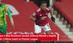 Manchester United - Martial, le cap des 150 matches en Premier League