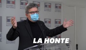 Mélenchon dénonce des images qui "nous couvrent de honte" et réclame le départ de Lallement