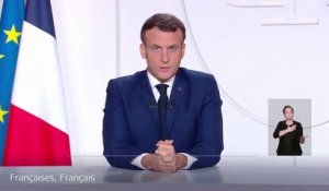 Confinement : les annonces d'Emmanuel Macron
