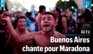 Mort de Maradona :  les Argentins célèbrent la mémoire de "Diego"