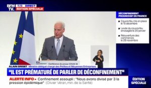 Alain Griset: "Les commerçants pourront étendre leurs horaires d'ouverture jusqu'à 21h"