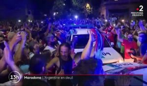 Mort de Maradona : l'Argentine en deuil