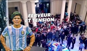 Maradona: le palais présidentiel envahi par la foule venu lui rendre hommage