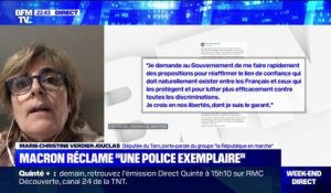 Marie-Christine Verdier-Jouclas sur les violences policières: "On refuse ce terme, c'est la violence de certains policiers"