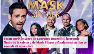 Mask Singer 2 : Larusso grande gagnante, elle réagit sur Instagram