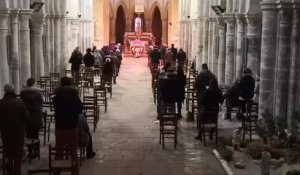 Bar-sur-Aube : pendant la messe, protocole sanitaire respecté mais les paroissiens pointent « une jauge totalement ridicule »