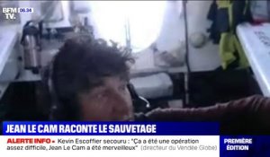 Vendée Globe: Jean Le Cam raconte le sauvetage de Kevin Escoffier