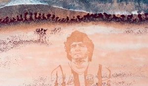 Décès de Maradona : un artiste réalise un magnifique portrait de la légende du ballon rond, sur une plage de Vendée