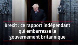 Brexit : ce rapport indépendant qui embarrasse le gouvernement britannique