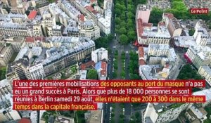 Paris : la manifestation des anti-masques fait un flop, 123 personnes verbalisées