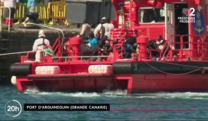Migrants : la traversée en direction des îles Canaries