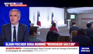 L'immunologue Alain Fischer sera en charge d'encadrer la campagne de vaccination (info BFMTV)