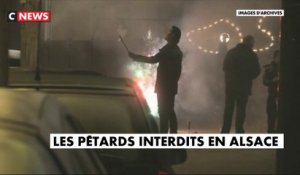 Les pétards et feux d'artifices interdits en Alsace