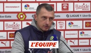 Arpinon : «On fait une erreur d'alignement qui nous porte préjudice» - Foot - L1 - Nîmes