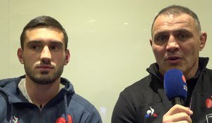 XV de France - Ibanez : “Les joueurs français vont livrer une grande bataille demain”