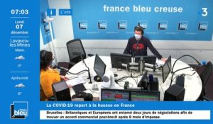 La matinale de France Bleu Creuse du 07/12/2020