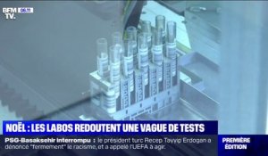 Covid-19: les laboratoires s'attendent à une vague de tests avant Noël