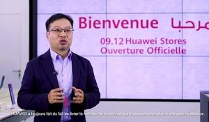 Le Dg Afrique de Huawei annonce l'ouverture officielle de huawei stores
