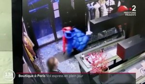 Paris : un braquage express en plein jour
