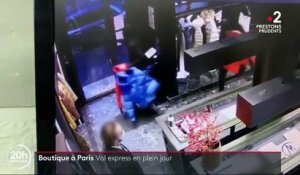 Paris : un braquage express dans une boutique de luxe