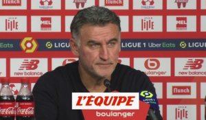 Galtier : «J'aimerais bien Arsenal» - Foot - C3 - Lille