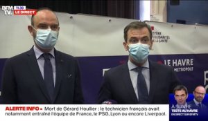 Olivier Véran au Havre: "Nous renforçons notre stratégie tester-isoler-protéger"