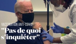 Joe Biden se fait vacciner contre le Covid-19 et appelle les Américains à faire de même