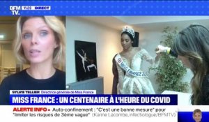 Sylvie Tellier, directrice générale de Miss France, raconte comment le concours s'est adapté avec le Covid-19